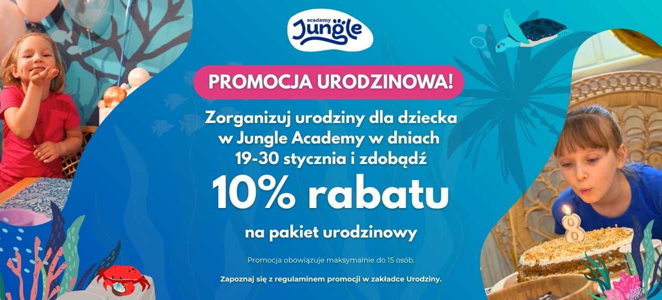 URODZINY DLA DZIECI WARSZAWA PROMOCJA